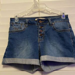 Blue Jean Shorts